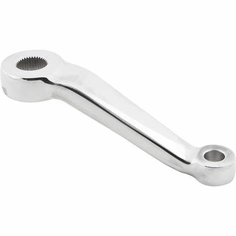 Vega Pitman Arm, 2" Drop, Polished Stainless, Tapered
