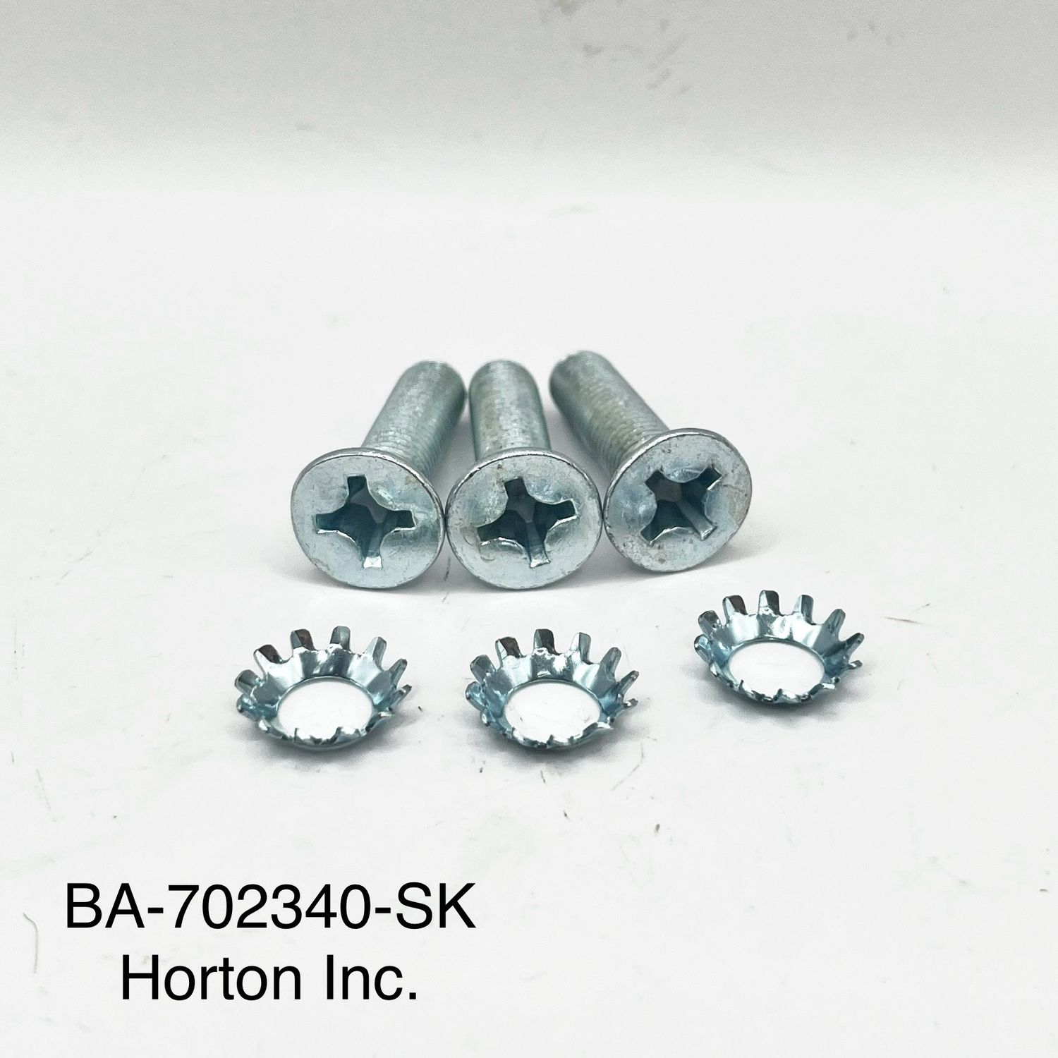 Door Striker Plate Screw Set; All 1950-up Fords
