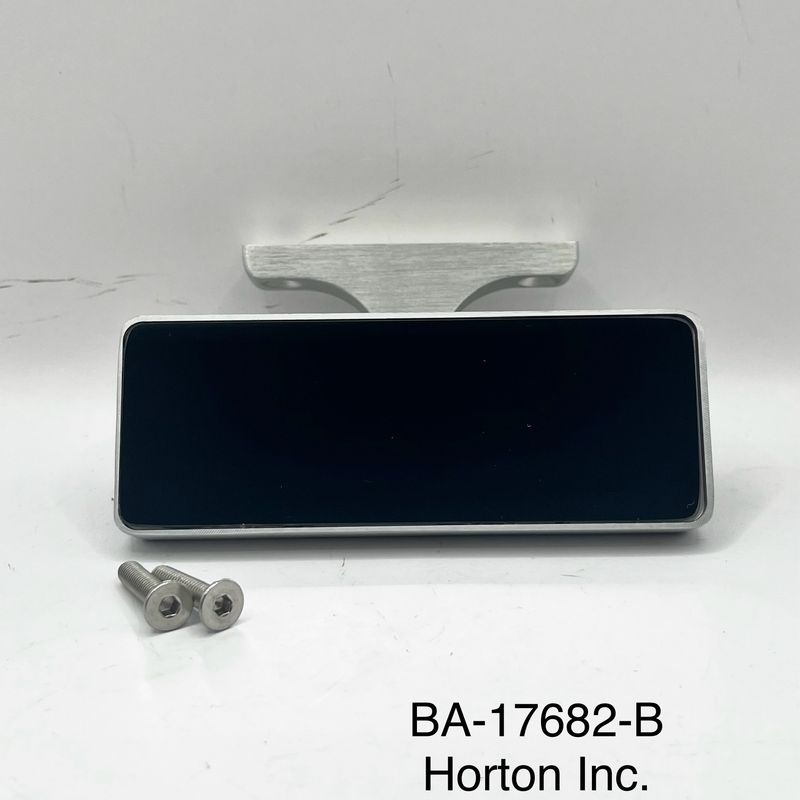 Rear View Mirror; Billet; Inside; Screw-on