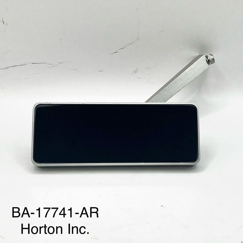 Mirror; Billet; Rectangular; Outside