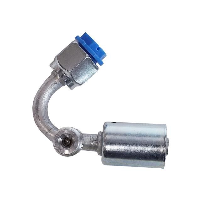 135° Beadlock O-Ring A/C Fittings with 134a Service Ports – #8, #10