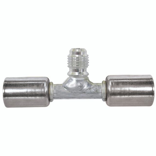 In-Line Beadlock O-Ring Fitting with Safety Switch Port – #6 Hose