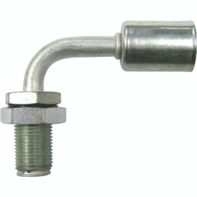 90° Bulkhead Beadlock Male Fittings – #6, #8, #10 Hose