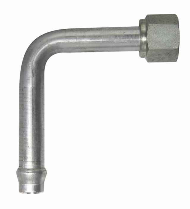 90° Extended Bulkhead O-Ring Heater Fitting – 5/8" Hose, #10