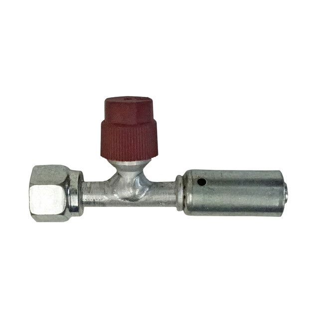 Straight Beadlock O-Ring Fittings with 134a Service Ports – Reduced Barrier Hose #6, #8, #10
