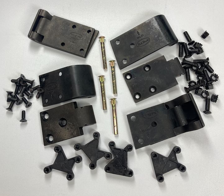 Front Door Hinge Kit; 1937-40 Ford