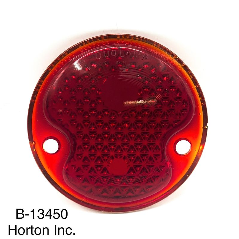 Tail Lamp Lens, 1932 Ford, 1932/42 Ford Pickup; Glass