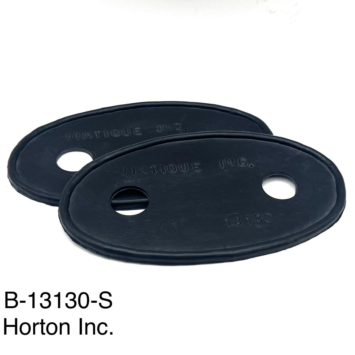Headlight Bar Pads; Ford 1932 pass, 1932/34 pickup. Pair