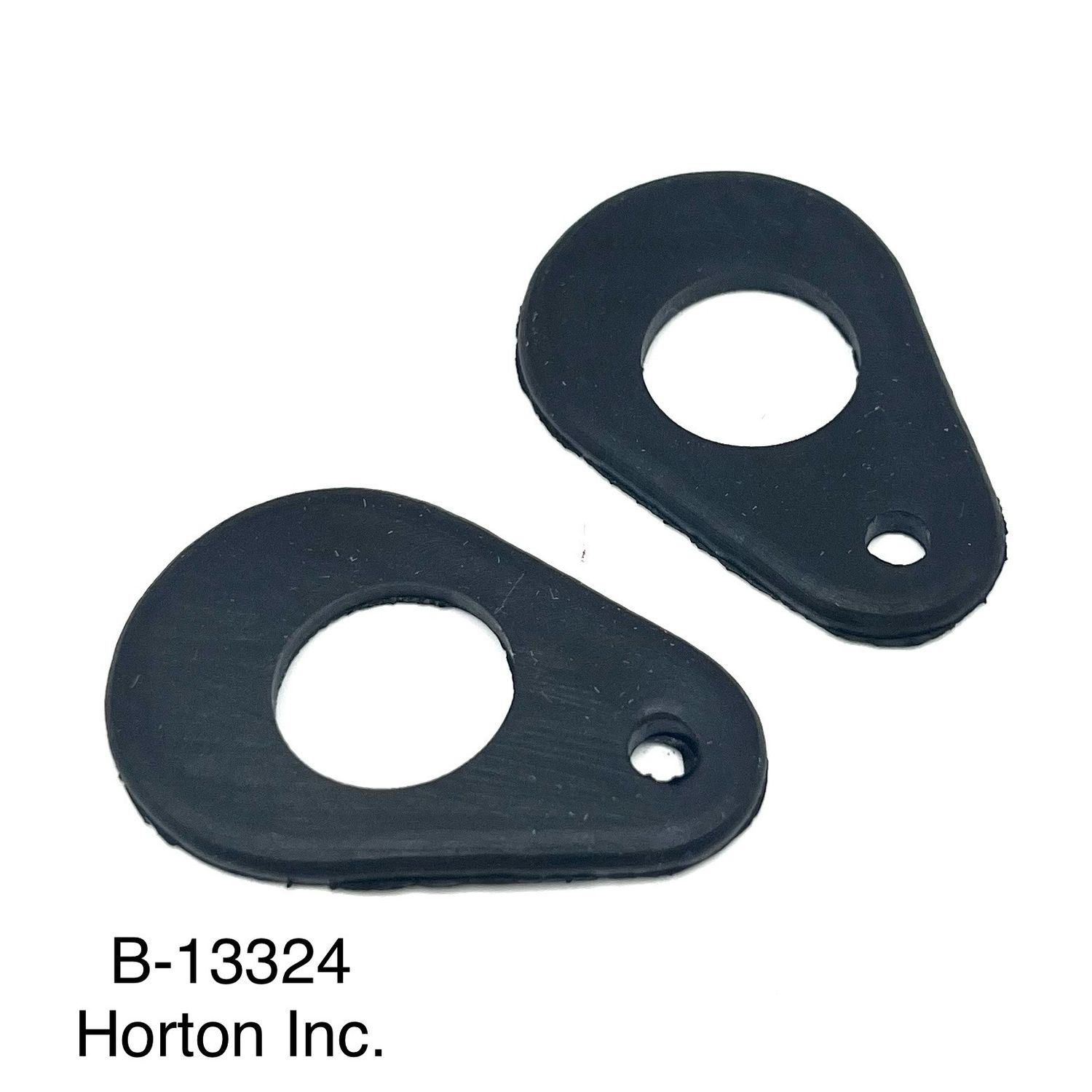 Cowl Lamp Mounting Arm Pads; 1932 Ford closed car (except 3W).  Pair