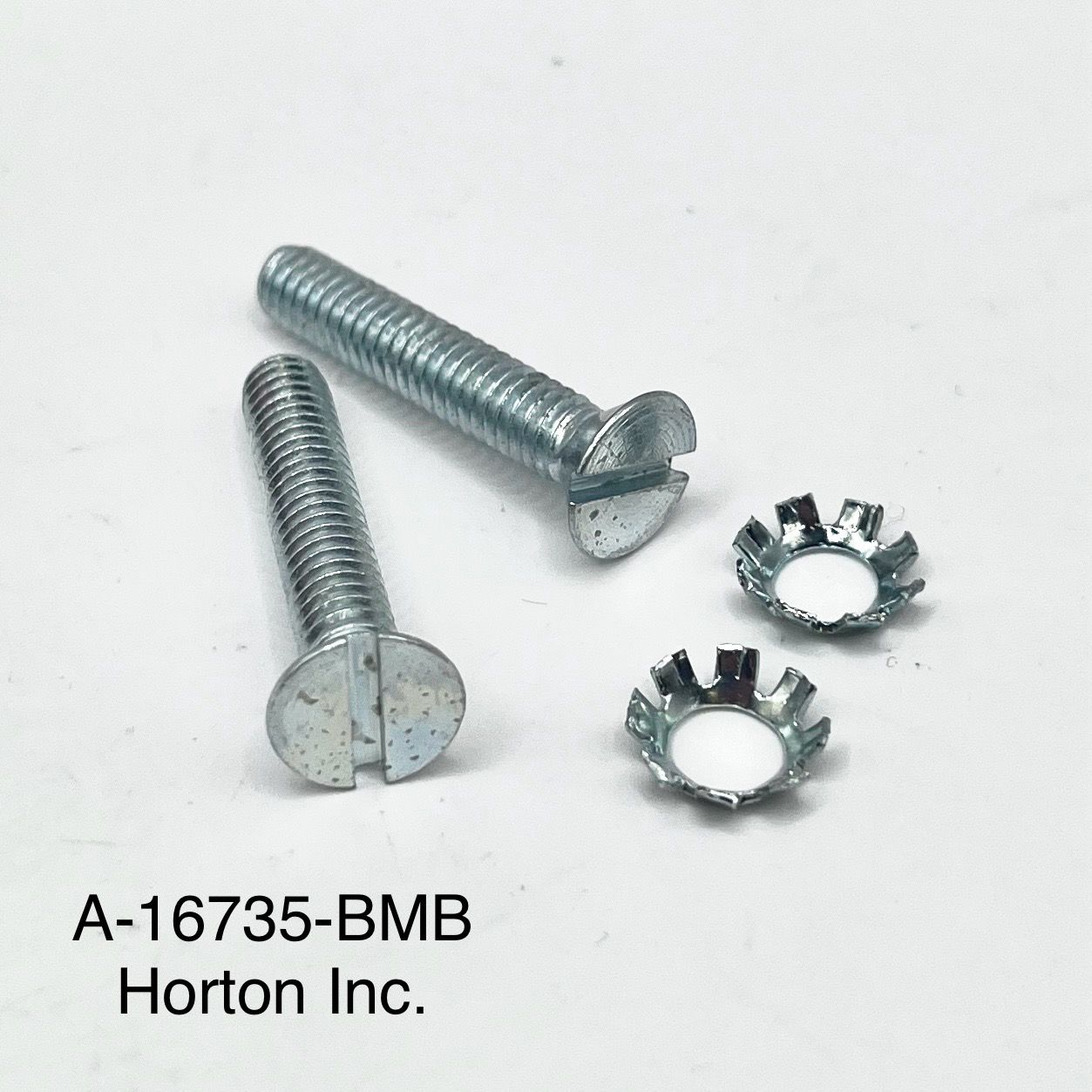 Hood Hinge Retainer Mounting Hardware Set; 4 pcs; 10930/31 Ford
