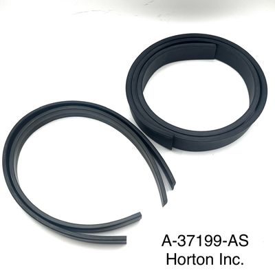 Open Car Windshield Seal; 1928/29 Ford, c/w stanchion seal