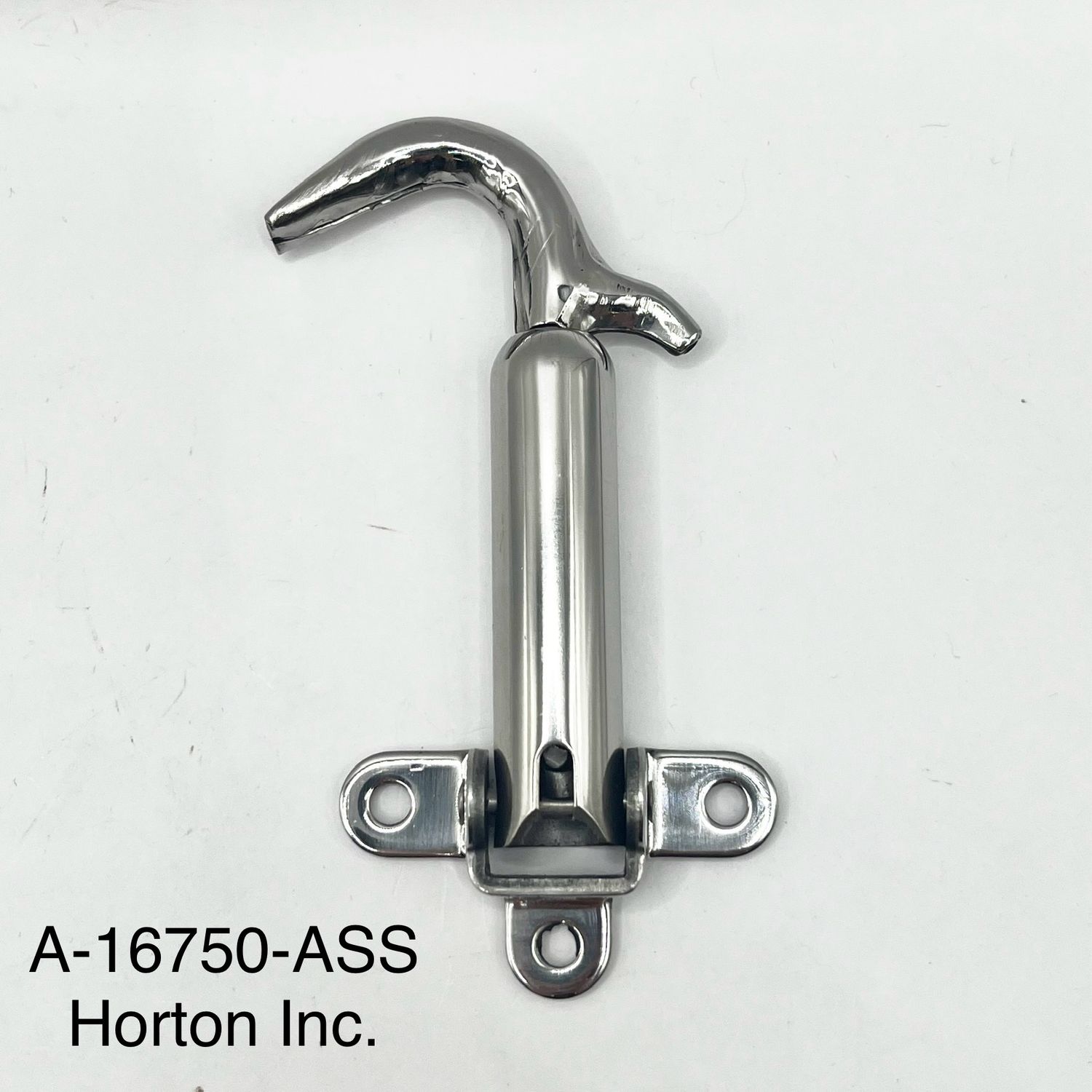 Hood Latch; 1928/29 Ford; 3-hole; Stainless steel; Each
