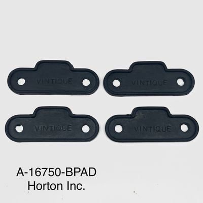 Hood Latch Pad Set; 1930/31 Ford. 4 pcs