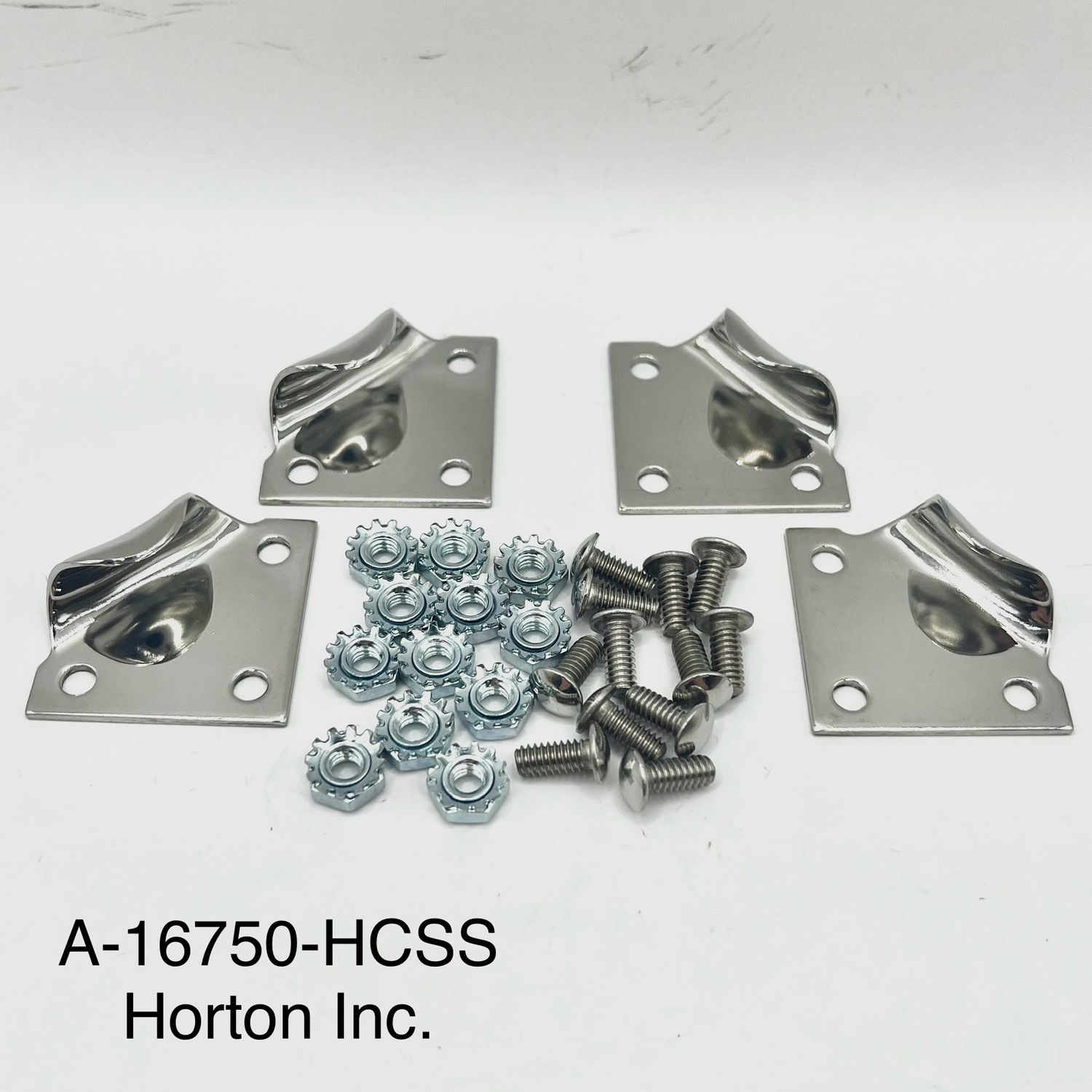 Hood Latch Clip Set; 1928/31 Ford