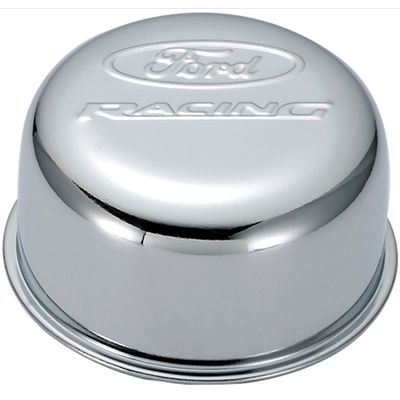 Ford Twist-On Breather Cap – Chrome with Ford Logo