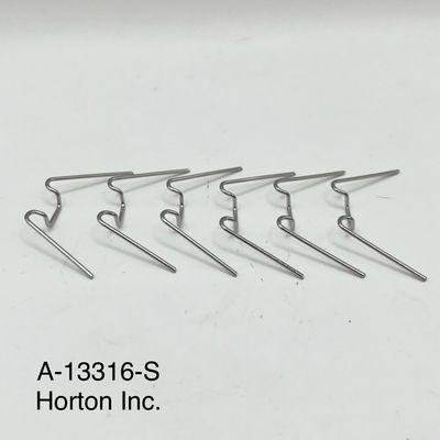 Cowl Lamp Lens Retainer Set; 1930/34 Ford; 6 pcs