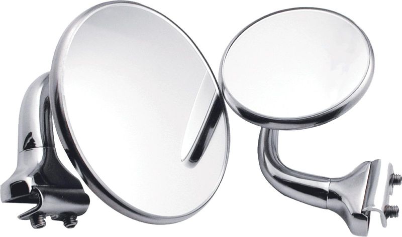 3" Curved Arm Peep Mirror