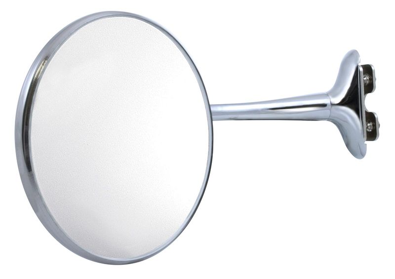 4" Round Classic Style Door Edge Mirror