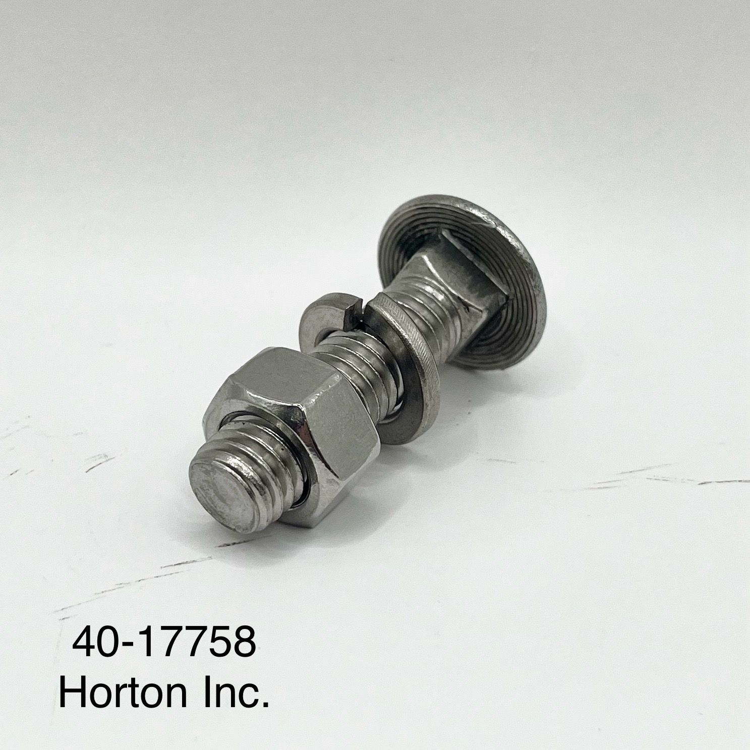Bumper Bolt; 1933/34 Ford. Stainless. For use with bumper guard.