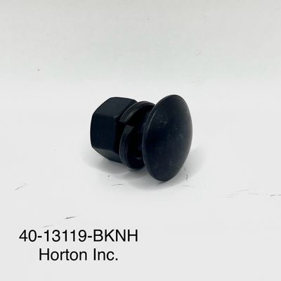 Head Lamp Stand Mounting Bolt; 1933/34 Ford pass &amp; 35/37 PU. Black. No hole in center