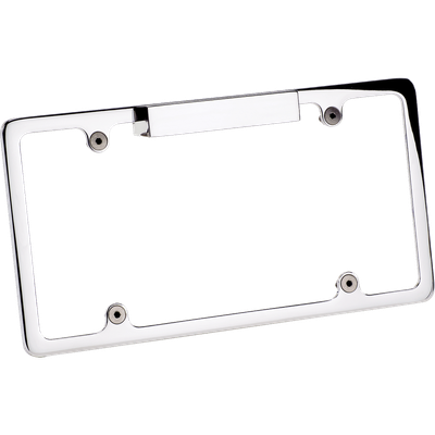 Recessed License Plate Frame – Lighted, Plain