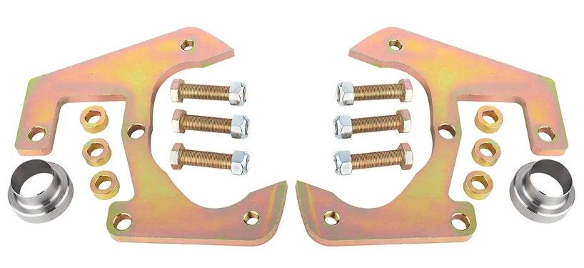 Disc Brake Bracket Kit for 1948-56 Ford Pickup Drum Spindles