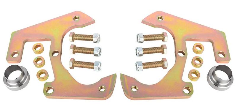 Disc Brake Bracket Kit for 1948-56 Ford Pickup Drum Spindles