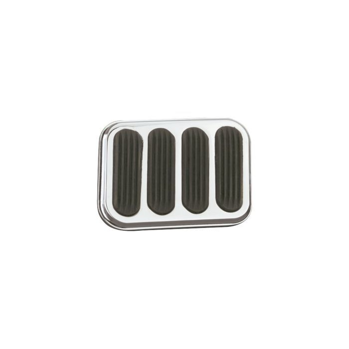 XL Chrome Steel Brake Pedal Pad