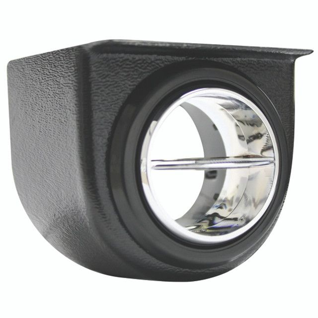 Under Dash Louver Pod with Black and Chrome Louver for 2.5-Inch Hose