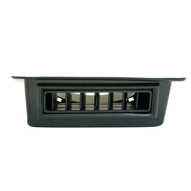 Single Under Dash Louver for 2.5-Inch Hose – All Black
