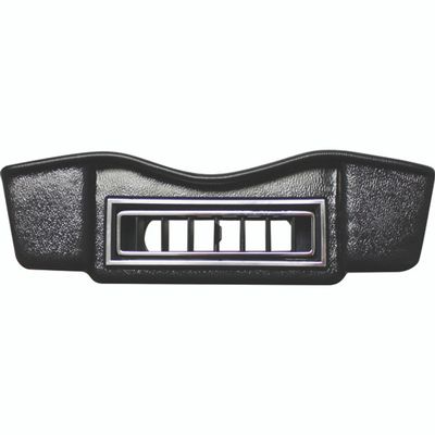 1933-34 Ford Under Dash Center Louver Panel – Black with Chrome Accents