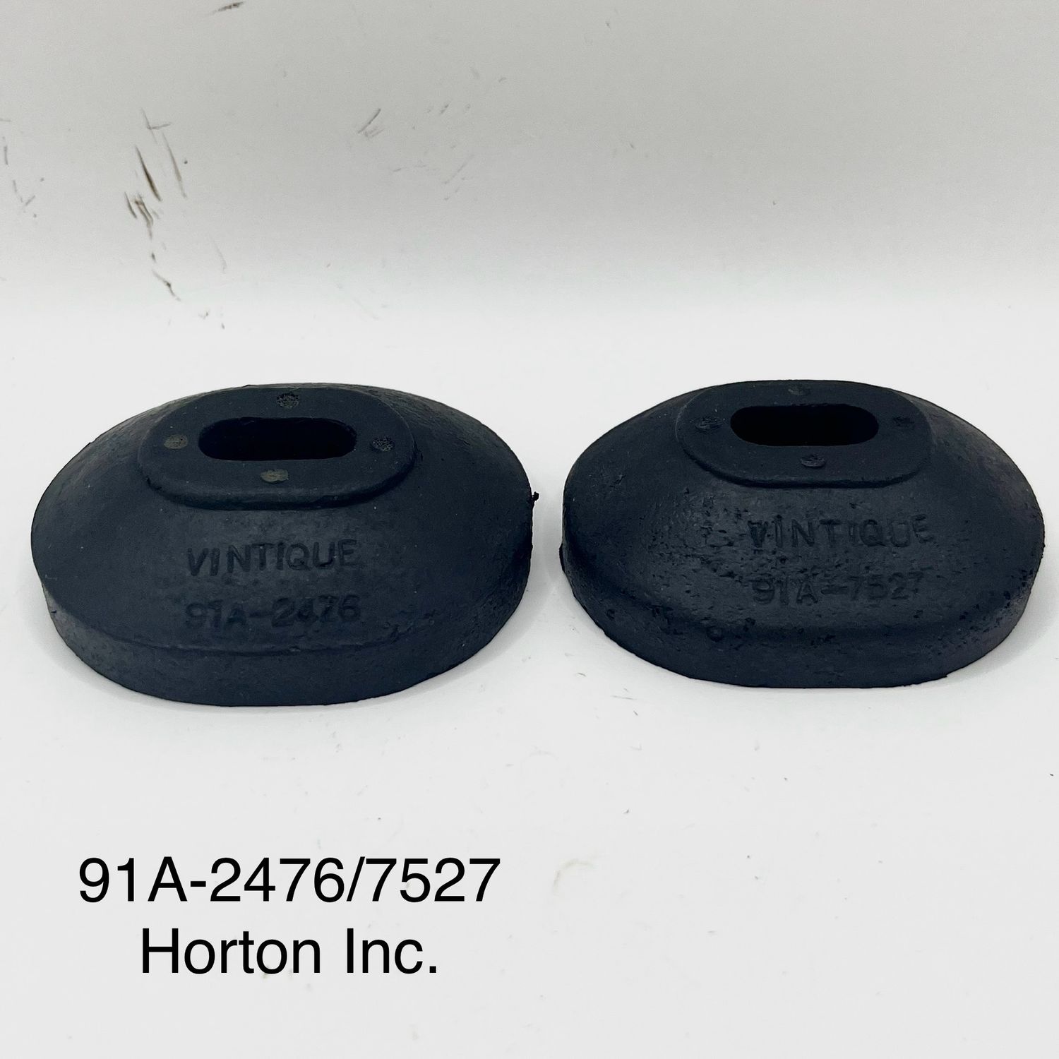 Brake &amp; Clutch Pedal Weather Seals; 1939/48 Ford