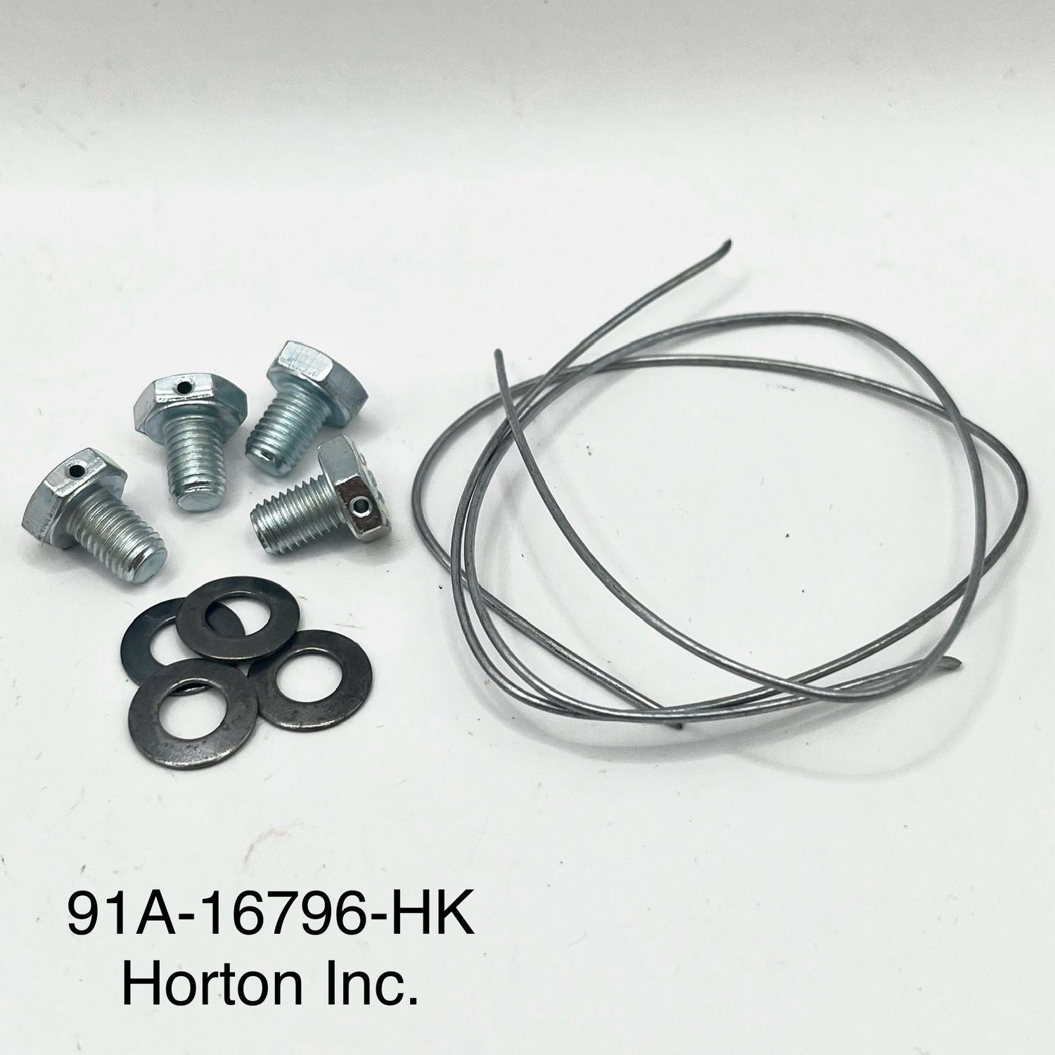 Hood Hinge Bracket Hardware Kit; 1937/40 Ford