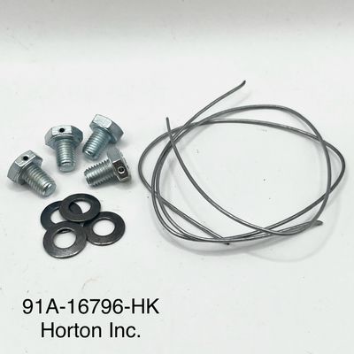 Hood Hinge Bracket Hardware Kit; 1937/40 Ford
