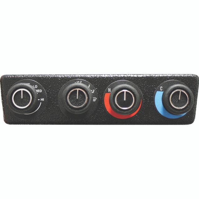 Gen II 4-Knob Under-Dash Control Panel – Base Style for Servo Heater Valve Systems
