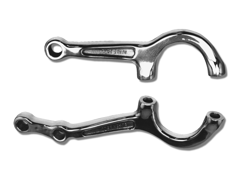 Super Bell Steering Arms – 1928-34 Ford (Plain or Chrome) – Pair