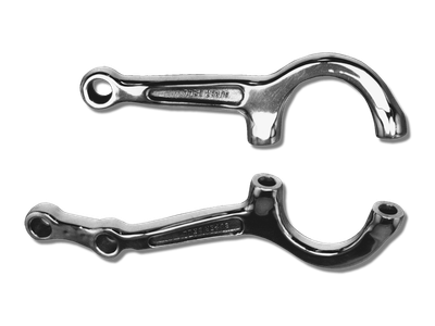 Super Bell Steering Arms – 1928-34 Ford (Plain or Chrome) – Pair