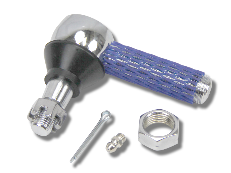 Tie Rod End – Left-Hand Thread, Chrome or Plain