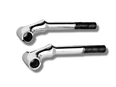 Spring Perches – Chrome or Plain Steel, Pair