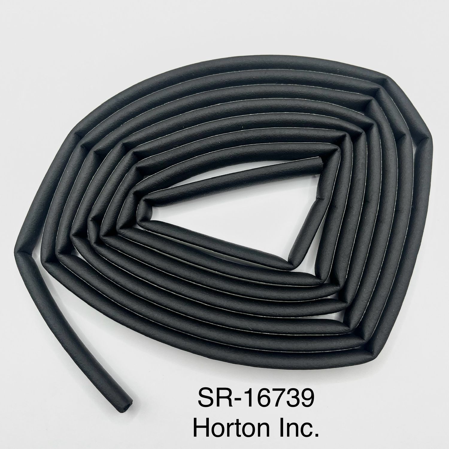 Hood Lacing; Half Round; 3/8&quot; x 3/16&quot; x 8&#39;