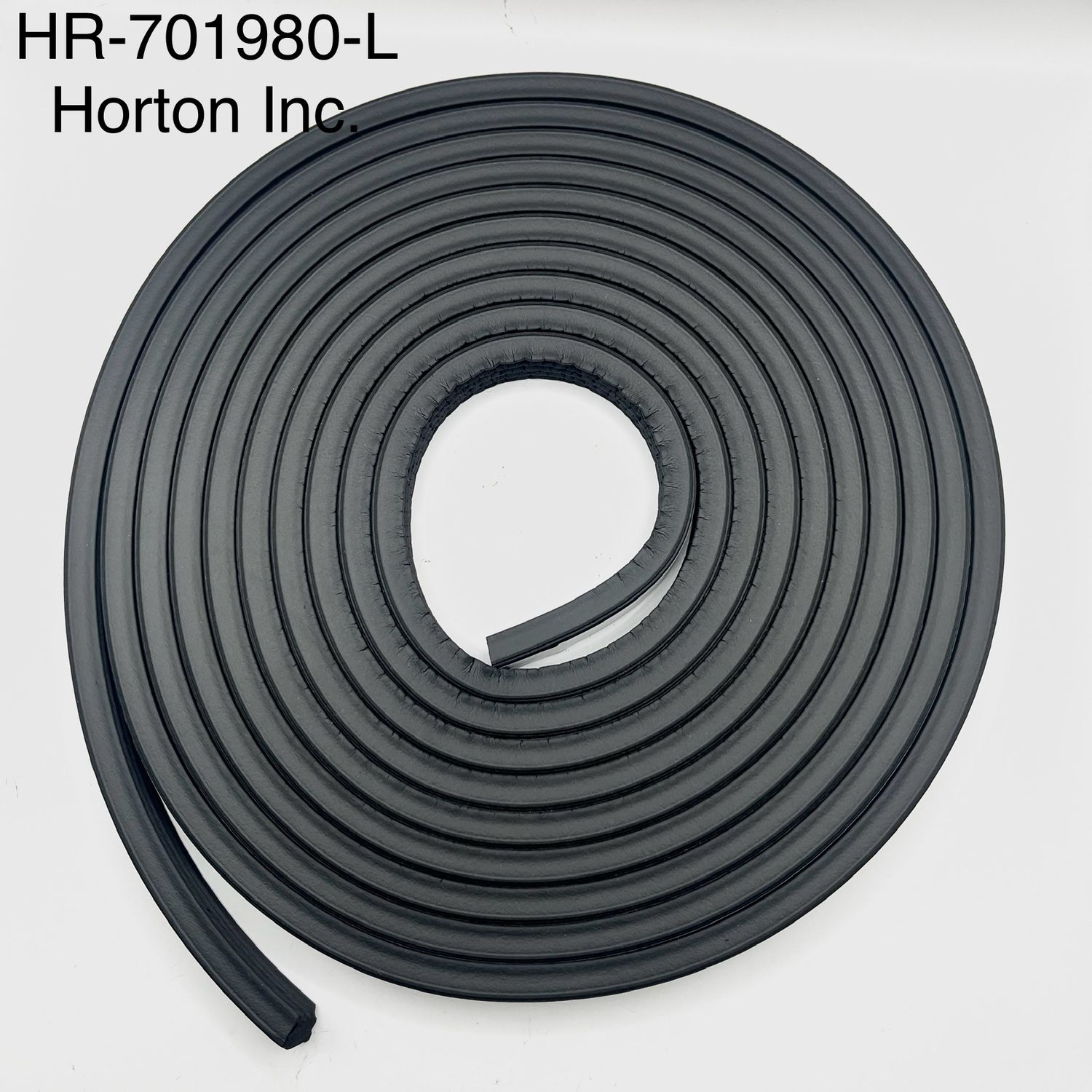 Door Seal; Ribbed; 5/8 x 3/8 x 20&#39;