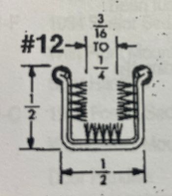 Window Channel Stick; Rigid; Pile Lining; Stainless Bead; U-shape. 96" long