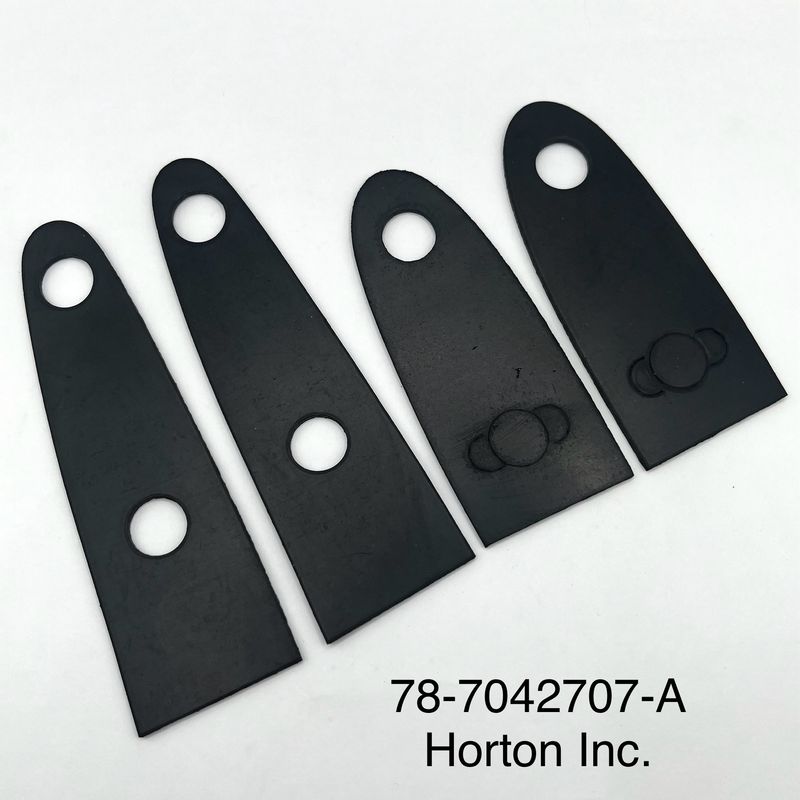 Trunk Hinge Pads; 1937 Ford humpback