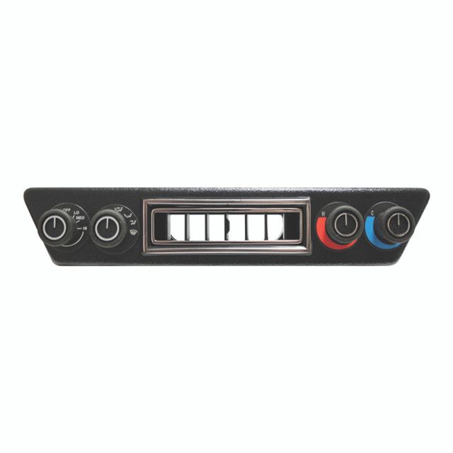 Gen II Under-Dash 4-Knob Control Panel with Built-In Louver