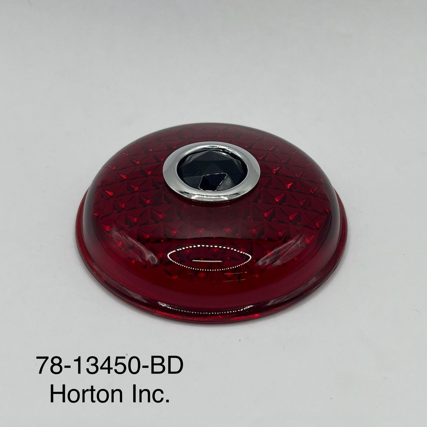 Tail Lamp Lens with Blue Dot; 1937 Ford