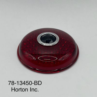 Tail Lamp Lens with Blue Dot; 1937 Ford