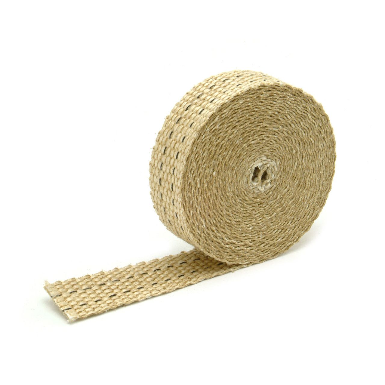 Tan Glass Fiber Exhaust Wrap – 1&quot; x 15&#39;