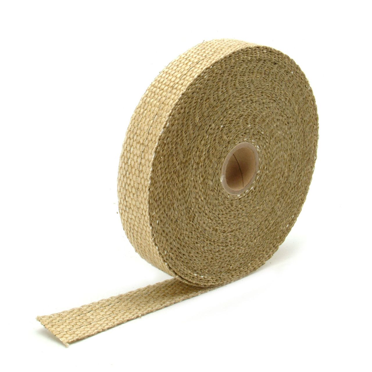 Tan Glass Fiber Exhaust Wrap – 1&quot; x 50&#39;