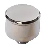 Billet Aluminum Push-In Breather – Polished
