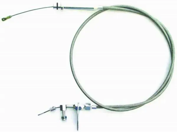 GM TH350 Kickdown Cable Kit – Braided Stainless